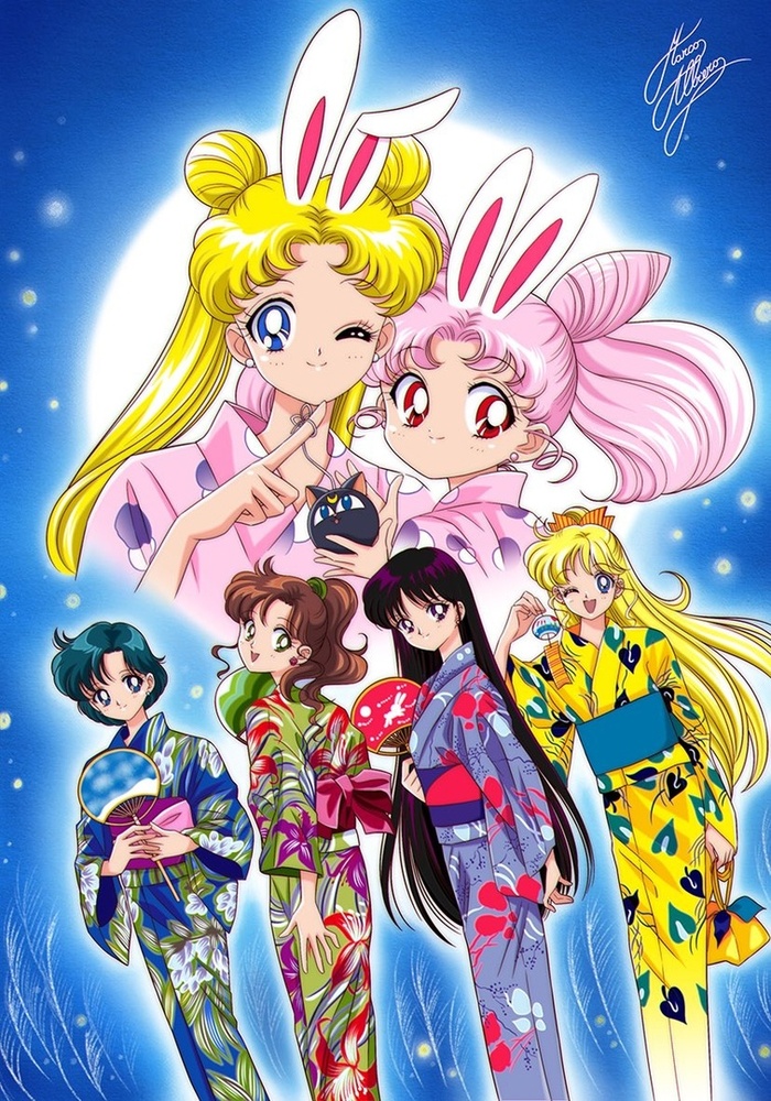     :3 Sailor Moon, Anime Art, , Sailor Mercury, Sailor Mars, Sailor Jupiter, Sailor Venus