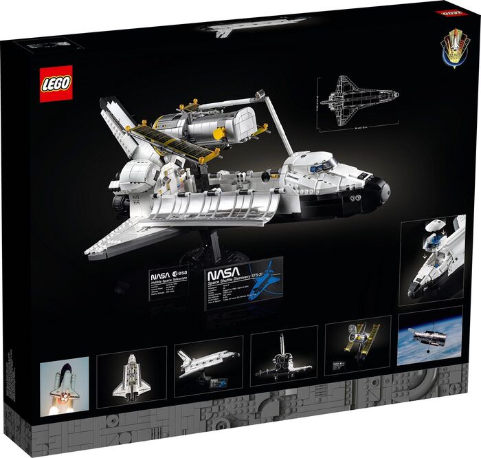 Lego 10283. Космический шатл НАСА "Дискавери" Конструктор, LEGO, NASA, Шаттл, Телескоп Хаббл, Длиннопост
