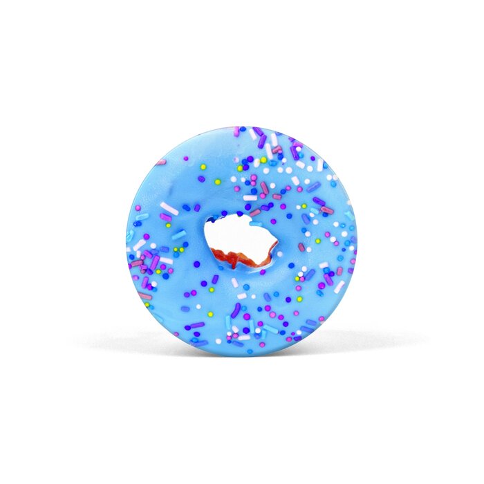 Просто синий пончик. Горячий!