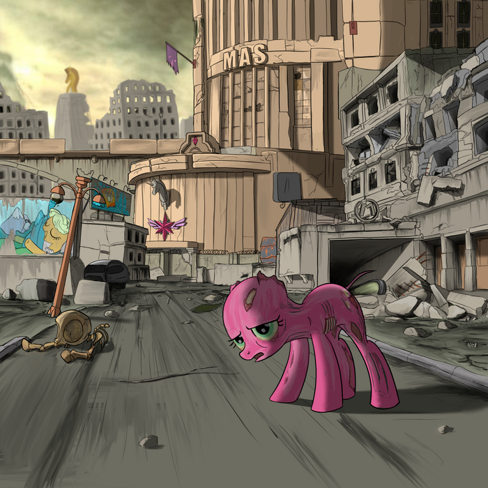    (MAS)      .      My Little Pony, MLP Crossover, Semi-grimdark, Fallout: Equestria