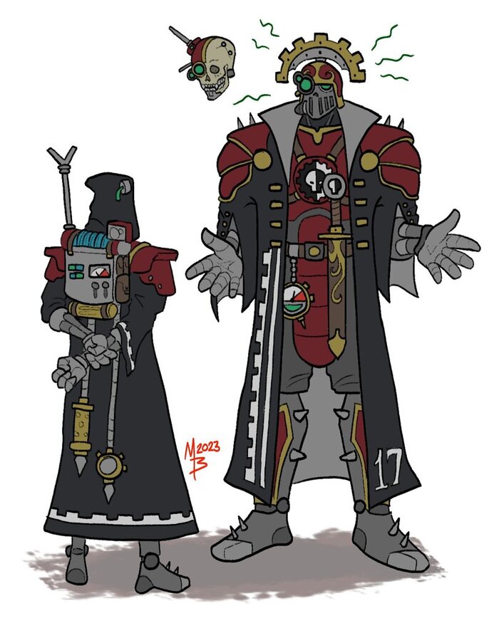 By MoonB0nes Adeptus Mechanicus, Skitarii, Warhammer 40k