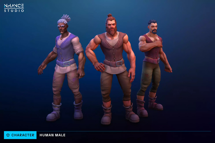 Продавец недели Студия N-Hance раздает Модель Персонажа