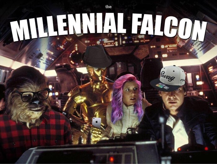 Millennial falcon