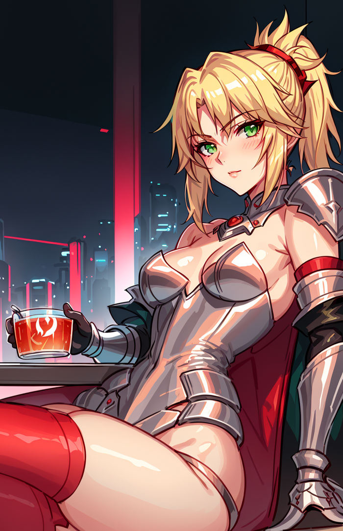     .    ,  , Anime Art, Mordred, Fate, , , ,  