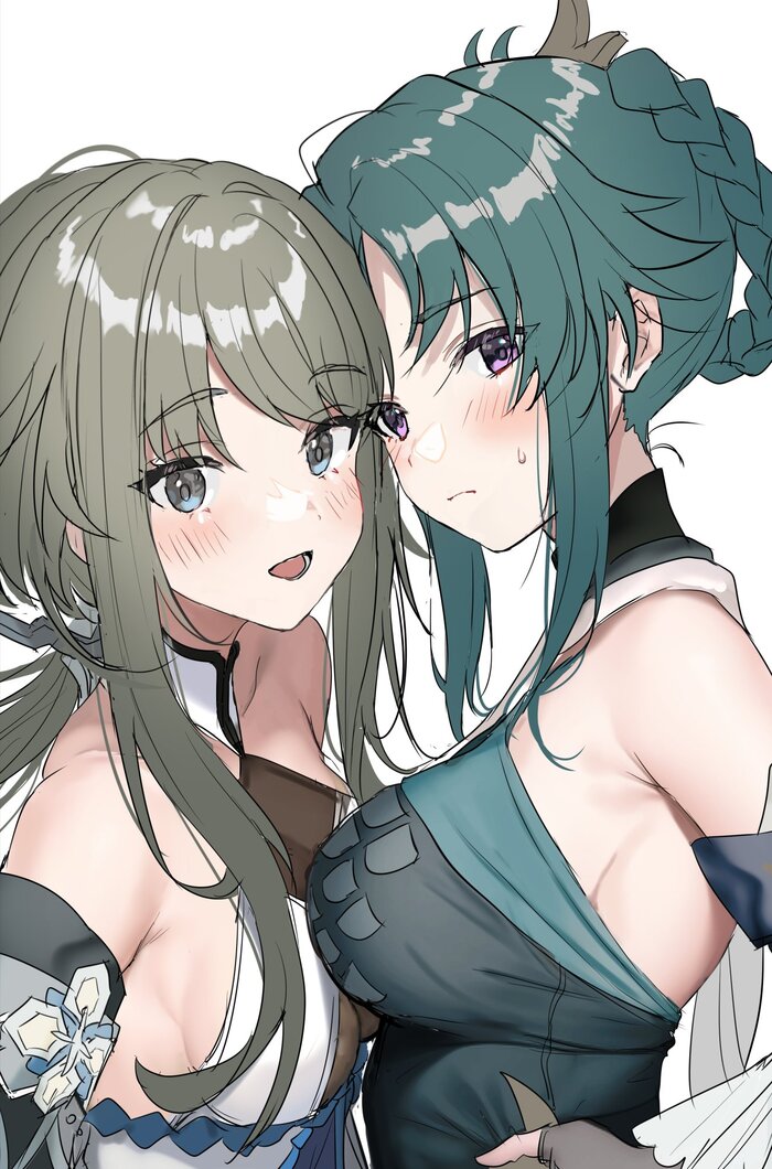 Guizhong & Madame Ping Genshin Impact, Guizhong, Madame Ping, , , , Anime Art, 
