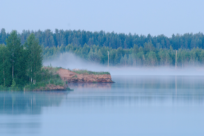 Утренний туман | Пикабу