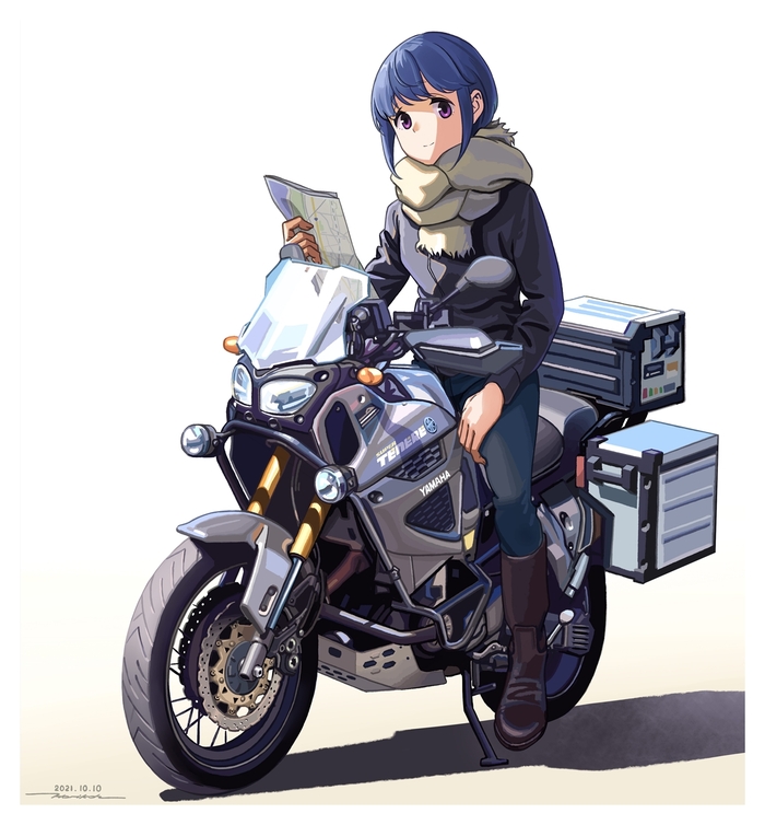   ! Anime Art, , Shima Rin, Yuru camp