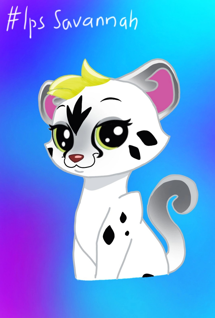    /Savannah Cheetaby art lps/  /a world of our own(lps ) Littlest pet shop, , ,  , , , 