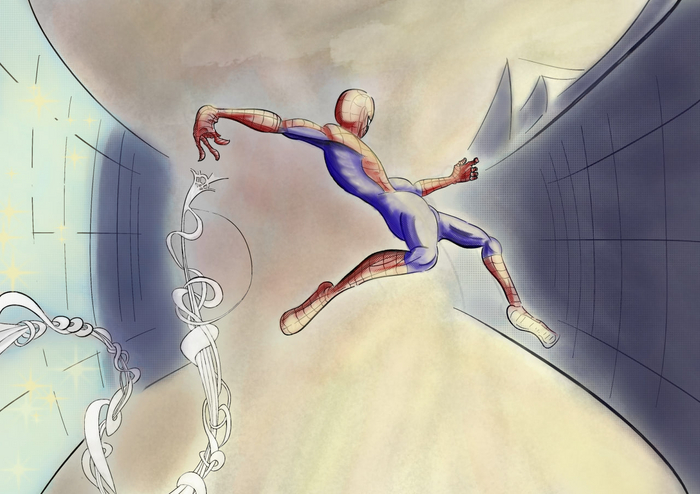 Нарисовал Спайди