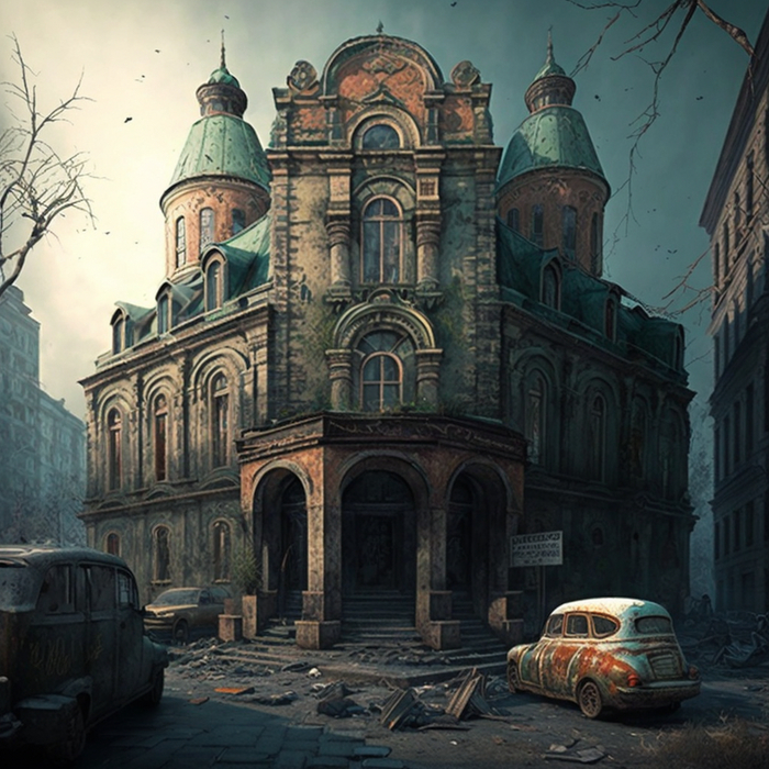 Мать городов русских (Midjourney)