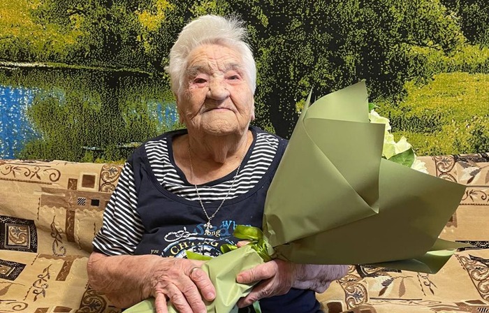 Мария Михайловна Федюнина отметила 102-летие!