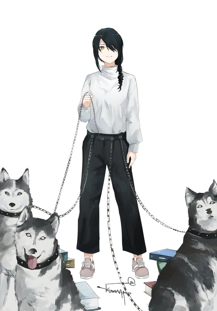    , Anime Art, Chainsaw Man, Nayuta (Chainsaw Man), , 