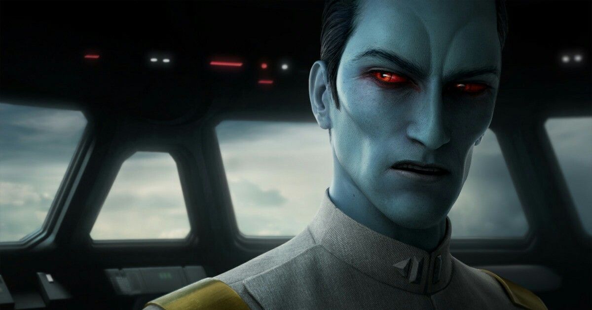 Star wars thrawn. Гранд Адмирал Траун. Гранд Адмирал Траун и Эзра. Звёздные войны повстанцы Гранд Адмирал Траун. Адмирал Траун Звездные войны.