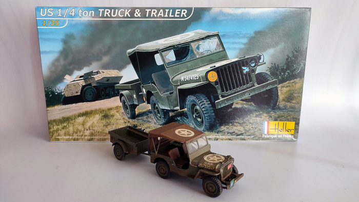 Jeep Willys (Heller 1/35)  , , Willys MB Jeep, , YouTube, 