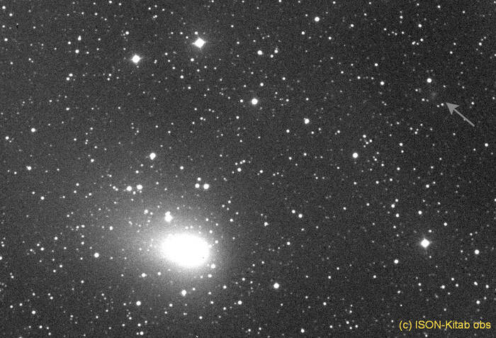 Сегодня ночью произошло редкое событие - в небе сблизились две умеренно ярких кометы Комета, Астрофото, Астрономия, Обсерватория