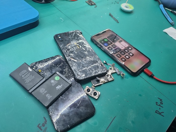 Небольшая реставрация iphone X Москва, Ремонт телефона, Apple, iPhone X, Пайка, Реставрация, Видео, YouTube, Длиннопост