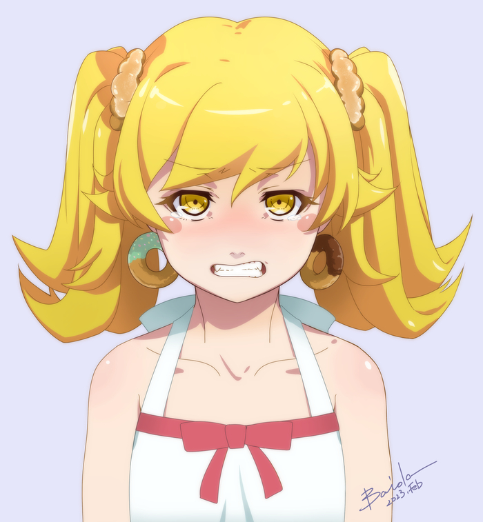   ) Anime Art, , , , Bakemonogatari, Monogatari series, Shinobu Oshino