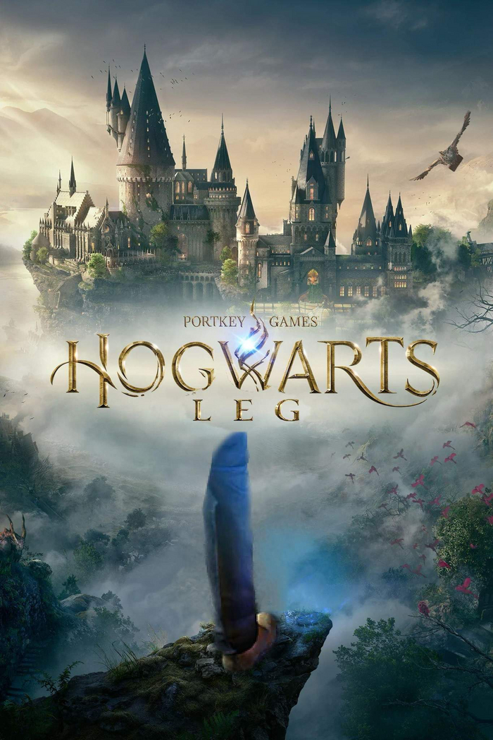 Hogwarts Leg Hogwarts Legacy, ,  , Photoshop,  