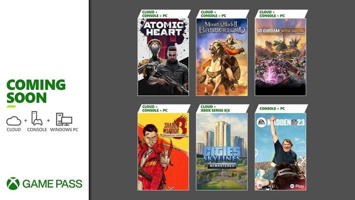  Xbox Game Pass  2023