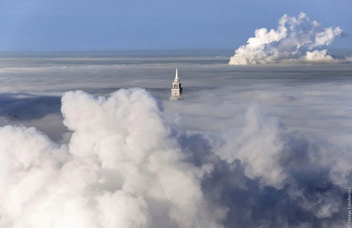 Выше облаков Москва, Фотография, Аэросъемка, Облака