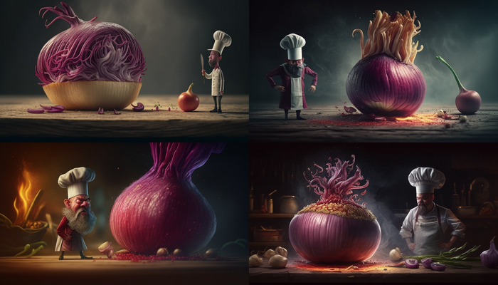 Горе луковое от midjourney