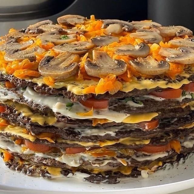 Торт из печени