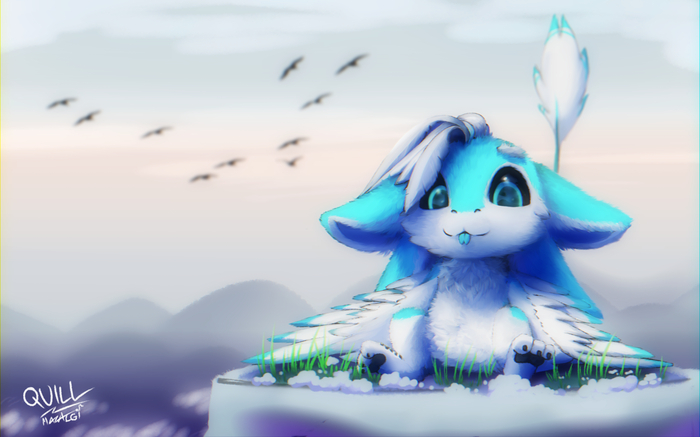 Quill , , Furry Art, , , , , , 