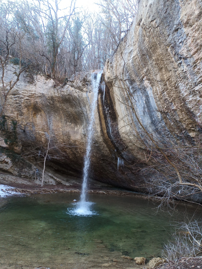 Крым. Водопад Козырёк