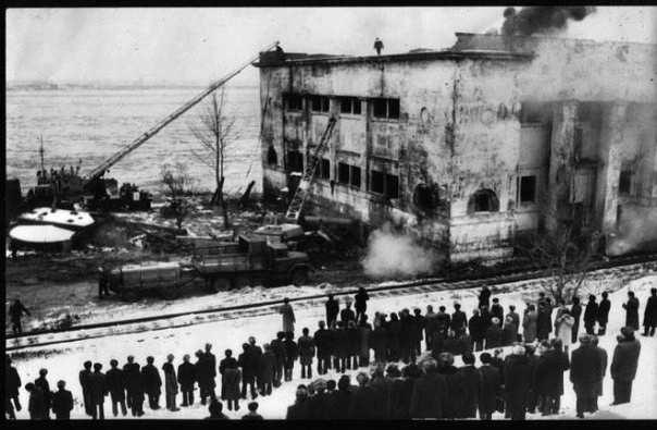 Учения Пожарных , 1979