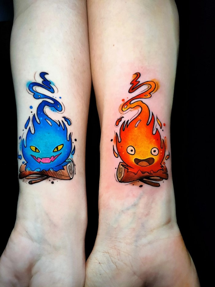 А вот и парные татухи подъехали))