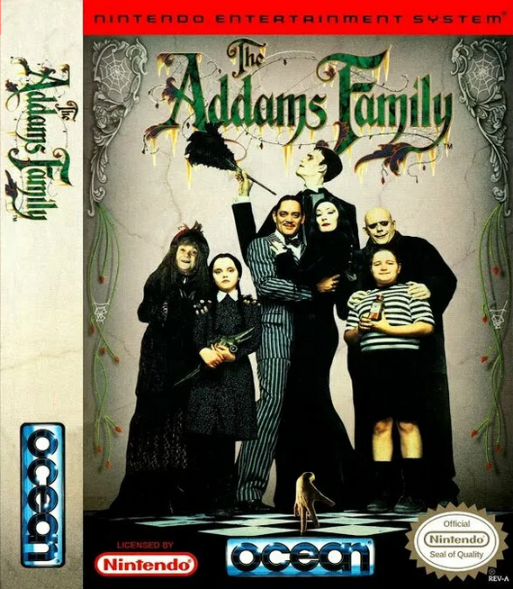 The addams family nes new arrivals