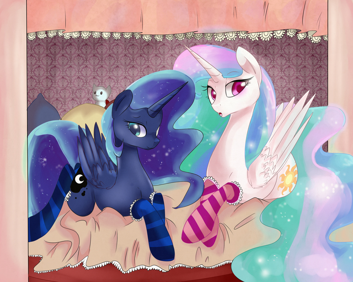    :3 My Little Pony, Princess Luna, Princess Celestia, MLP 