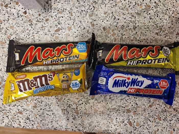 .   Mars, M&Ms, Milky Way , , , , 