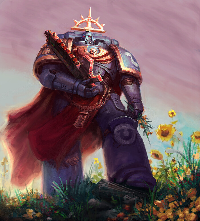 There is not only war, Victor Kevruh Wh Art, Warhammer 40k