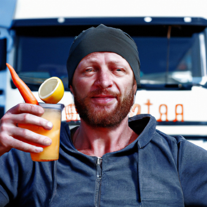 Морковка+лимон+кофеин= коктейль для «сноса башни»