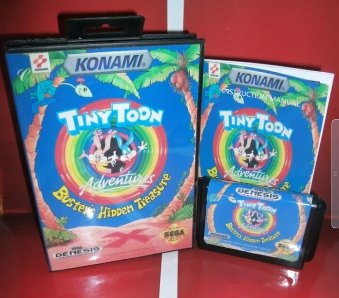   3 (Sega).    (Tiny Toon Adventures)  , Tiny toon, Tiny Bunny, -, Sega, Genesis, , 