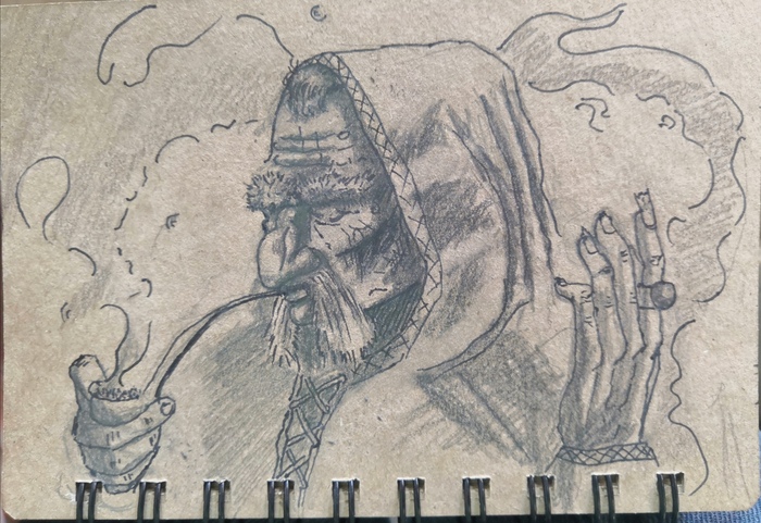 Скетч дворфа