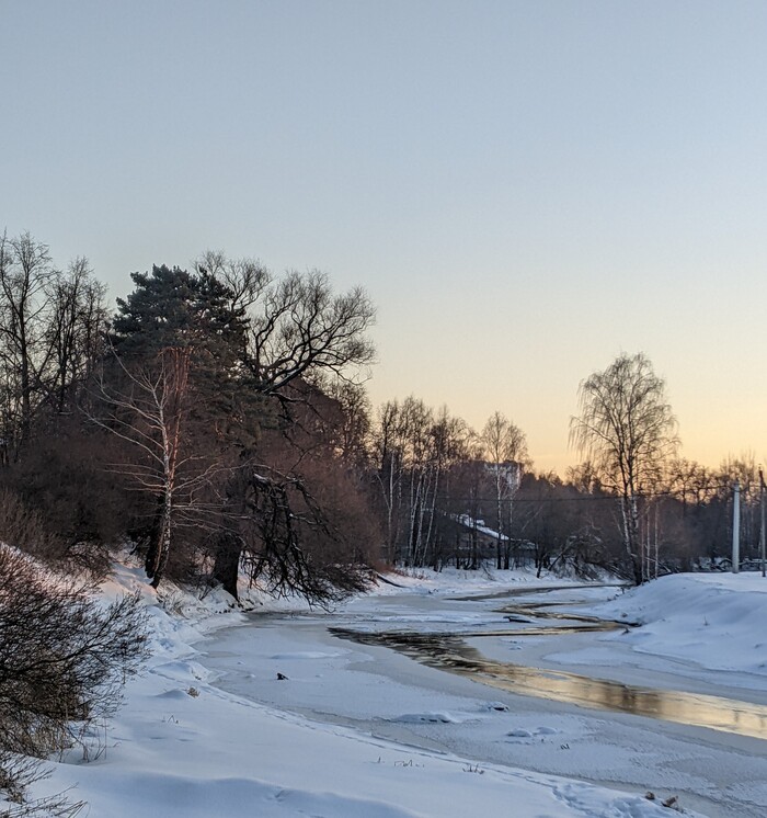 Февраль... Клязьма