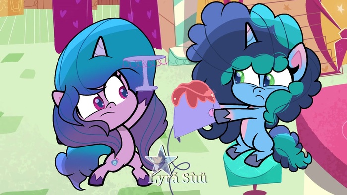  :  XXXIV My Little Pony, MLP_Evening, Izzy Moonbow, Misty(g5)