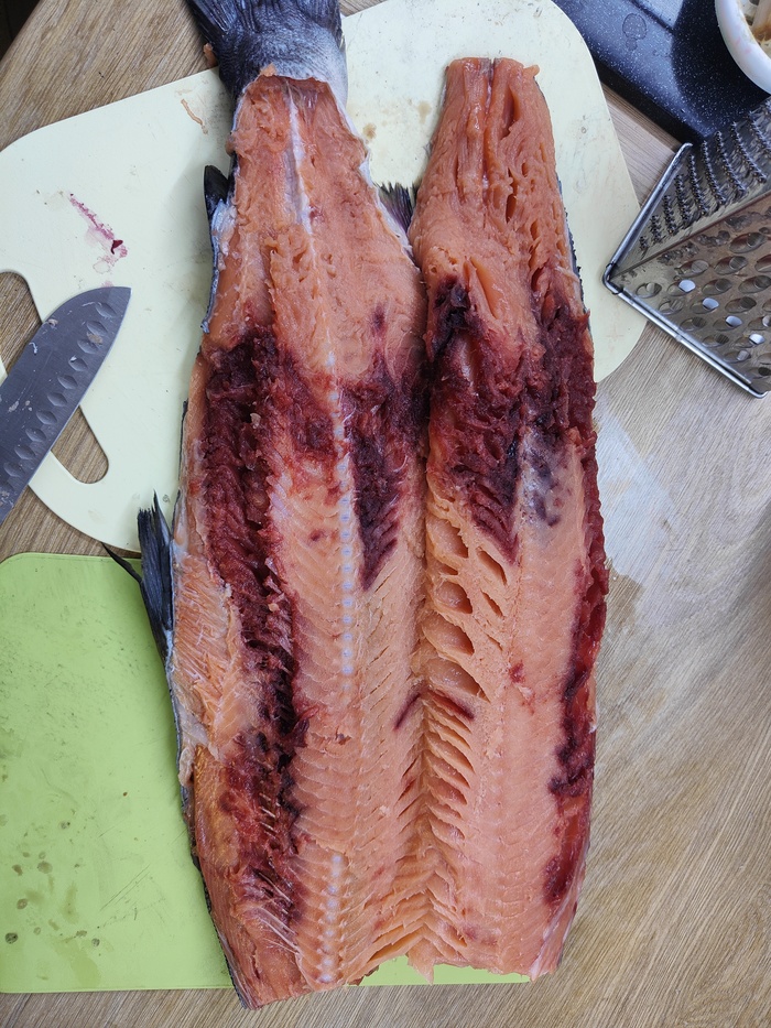 Пятна в филе