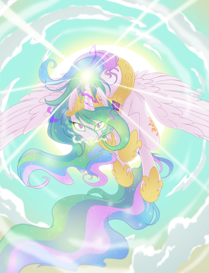   My Little Pony, Princess Celestia, Equestria-prevails