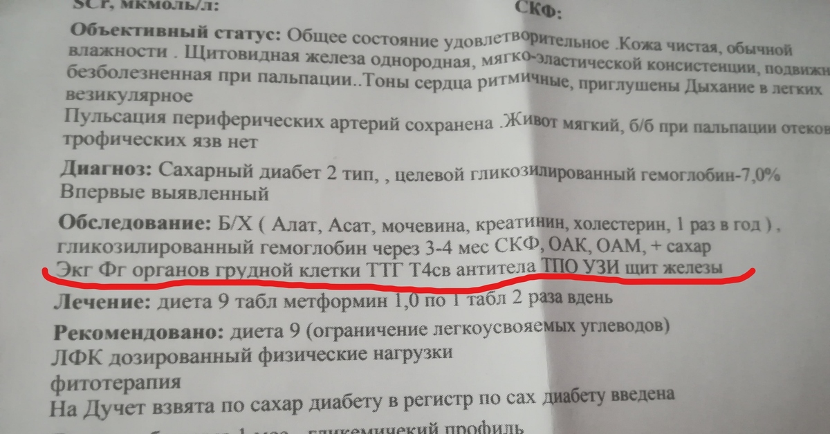 Заместительная терапия левотироксином при сахарном диабете и гипотиреозе uMEDp