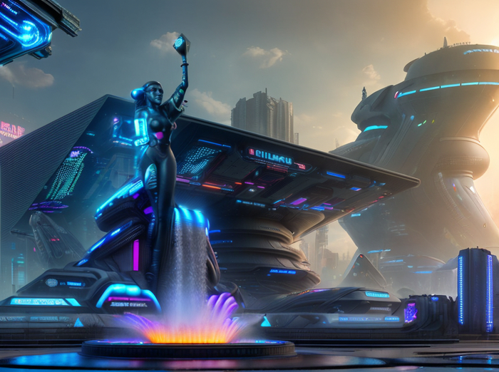  2077 by Stable Diffusion