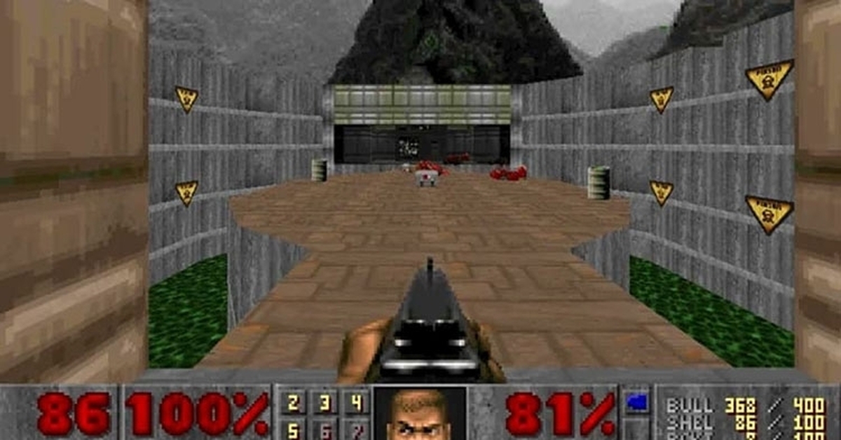 Peeping doom manager. Дум игра 1993.