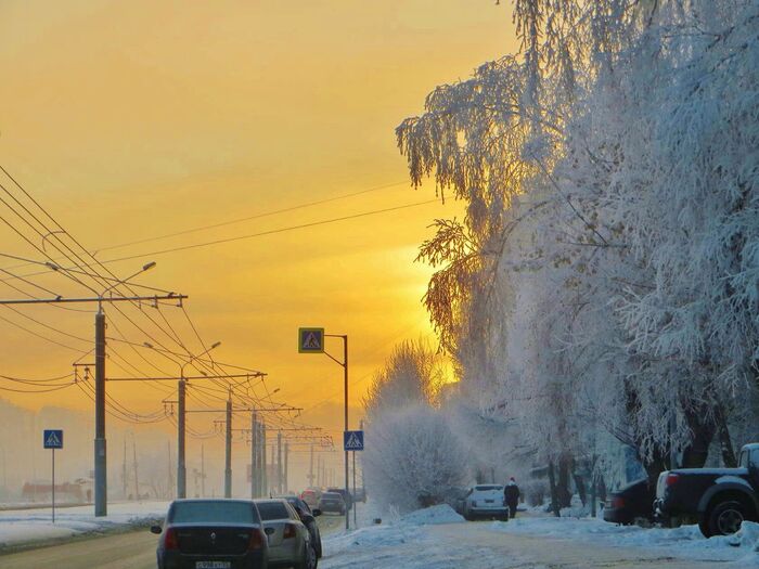Утро седое, утро туманное...
