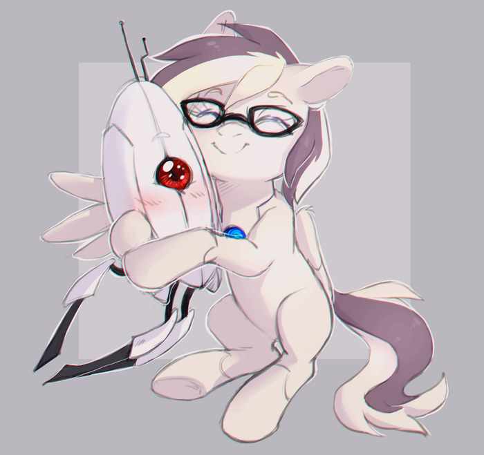  My Little Pony, Ponyart, Original Character, Portal, MLP Crossover