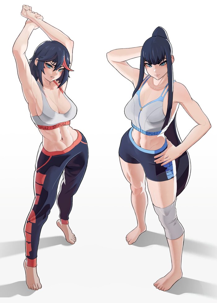   ? Anime Art, , Matoi Ryuuko, Kiryuuin Satsuki, Kill la Kill