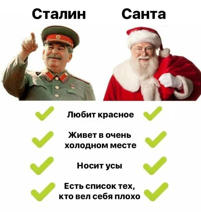 Сталин VS Санта
