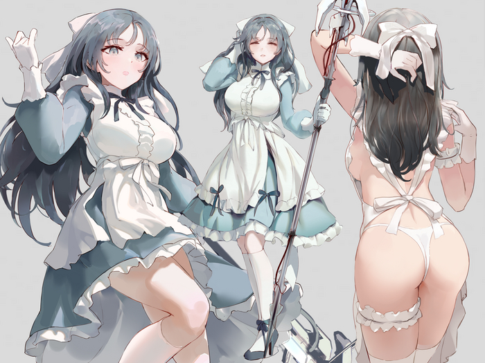 Nightingale, The Medical Maid , Anime Art, , Original Character, , Chowbie, , ,  , 