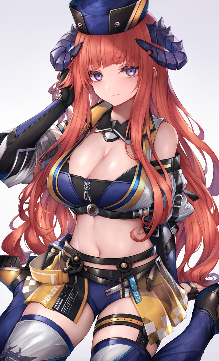 Bagpipe Anime Art, , Arknights, SNM (Sunimi), Bagpipe (Arknights)